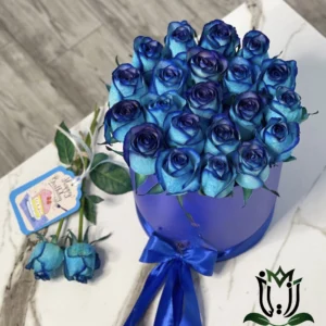 باکس گل آبی رویایی