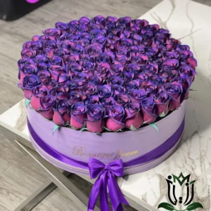 باکس گل رنگین‌کمان احساسات