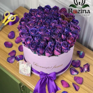 باکس گل رؤیای ارغوانی