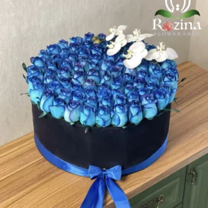 باکس گل کهکشان آبی