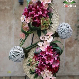 تاج گل تبریک افتتاحیه رامونا