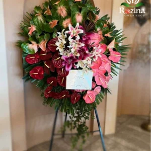 تاج گل تبریک عروسی