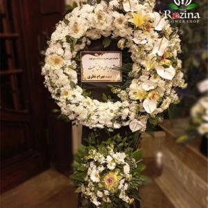 تاج گل ترحیم درباری مجلسی