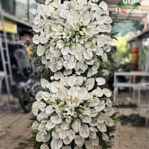 تاج گل ترحیم شیک