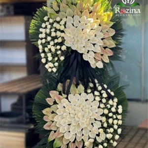 تاج گل ترحیم شیک ایران