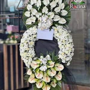 تاج گل ترحیم شیک مسجدی