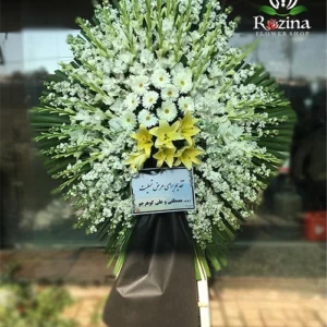 تاج گل ختم گلایل تابان